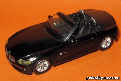 BMW Z4 Cabriolet Roadster, , 1:72, China, Hong Well, Cararama, металл, пласт.