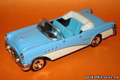 Buick, 1955, 1:43, China, NewRay, City Cruiser collection, металл, пласт.