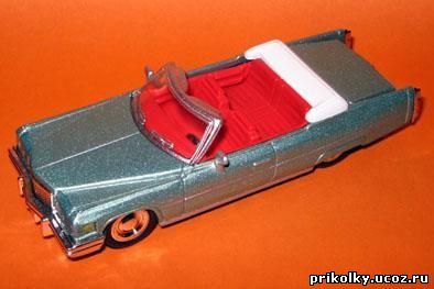 Cadillac Coupe De Ville, 1976, 1:43, China, NewRay, City Cruiser collection, металл, пласт.