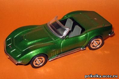 Chevrolet Corvette, 1969, 1:43, China, NewRay, City Cruiser collection, металл, пласт.