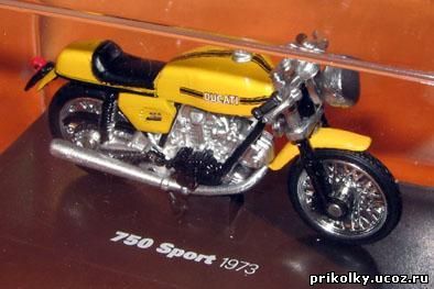 Ducati ;750 ;Sport, 1973, 1к32, China, NewRay, Ducati, металл, ;пласт.
