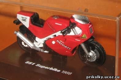 Ducati ;851 ;Superbike, 1988, 1к32, China, NewRay, Ducati, металл, ;пласт.