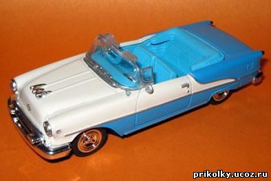Oldsmobile Super 88, 1955, 1:43, China, NewRay, City Cruiser collection, металл, пласт.