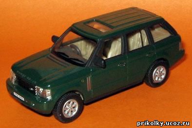 Range Rover, 2003, 1:72, China, Hong Well, Cararama, металл, пласт.