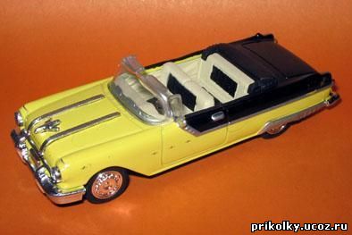 Pontiac Starchief, 1955, 1:43, China, NewRay, City Cruiser collection, металл, пласт.