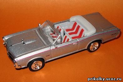 Pontiac GTO, 1966, 1:43, China, NewRay, City Cruiser collection, металл, пласт.