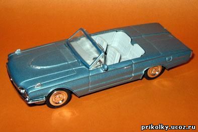 Ford Thunderbird, 1966, 1:43, China, NewRay, City Cruiser collection, металл, пласт.