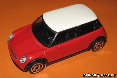 Mini Cooper, , 1к43, Italy, BBurago, , металл, пласт.