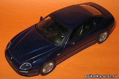 Maserati Coupe, 2002, 1к43, China, Deagostini, Суперкары, металл, пласт.