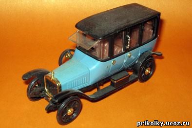 Руссо-Балт С24/40 лимузин-Берлин, 1913, 1к43, СССР, , Руссо-Балт, металл, пласт.