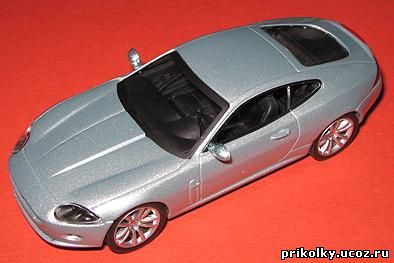 Jaguar XK Coupe, 2005, 1к43, China, Deagostini, Суперкары, металл, пласт.