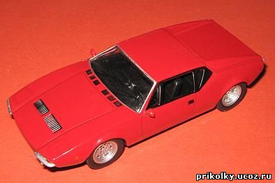 De Tomaso Pantera GTS, 1970, 1к43, China, Deagostini, Суперкары, металл, пласт.