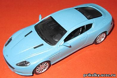 Aston Martin DB9 Vantage, , 1к43, China, Deagostini, Суперкары, металл, пласт.