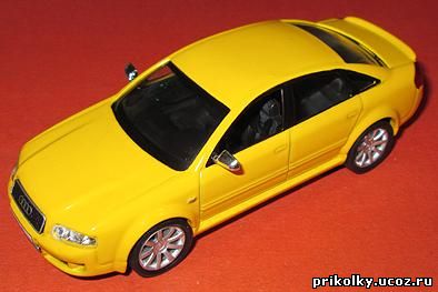 Audi RS6, 2002, 1к43, China, Deagostini, Суперкары, металл, пласт.