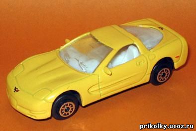 Chevrolet Corvette, 1999, 1к60, China, Welly, Chevrolet Collection, металл, пласт.