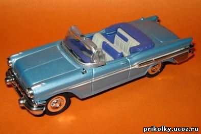 Pontiac Bonneville, 1957, 1к43, China, NewRay, , металл, пласт.