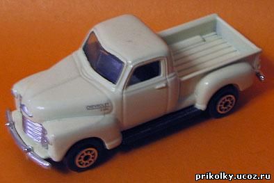 Chevrolet 3100 Puck Up, 1953, 1к60, China, Welly, , металл, пласт.