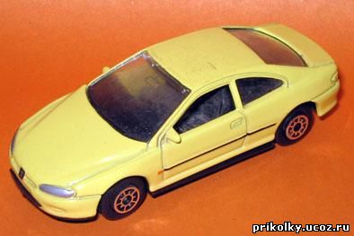 Peugeot 406 Coupe, 1997, 1к60, China, Welly, , металл, пласт.