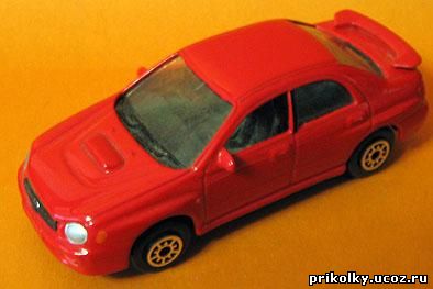 Subaru Impreza WRX STi, 2002, 1к60, China, Welly, , металл, пласт.