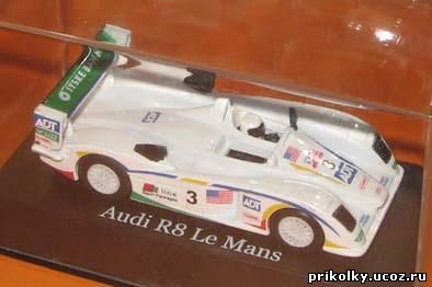 Audi R8 Le Mans, 2005, 1к64, China, NewRay, , металл, пласт.