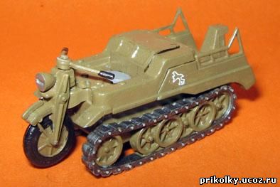 Кеттенкрафтрад HK101 Sd.Kfz.2, 1940, 1к72, Россия, Моделист, , пласт. (клеен.)