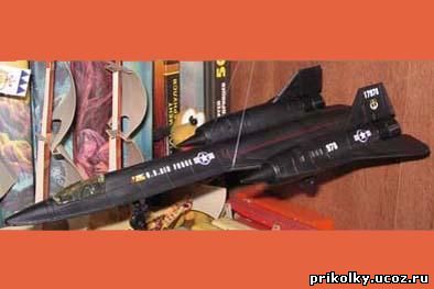 SR-71 Blackbird, , 1к72, China, New Ray, Pilot Model Kit, пласт. (сборн.)