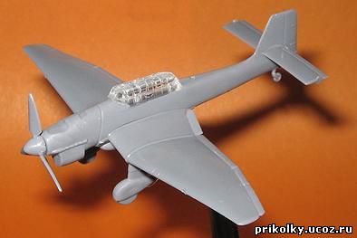 Ju-87 B2 «STUKA», , 1к144, Россия, Звезда, Великие победы, пласт. (клеен.)
