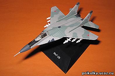 МиГ-29, 1982, , China, DeAgostini, Легендарные самолеты, металл, пласт.